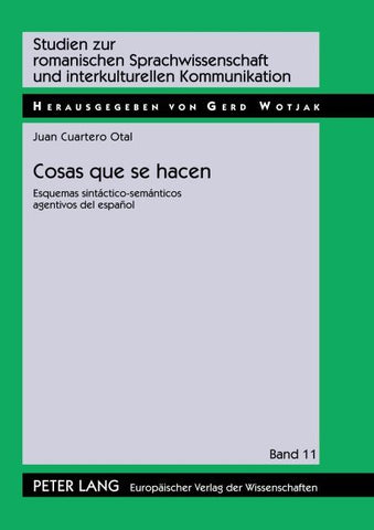 Cosas que se hacen