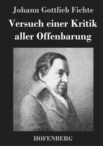 Versuch einer Kritik aller Offenbarung