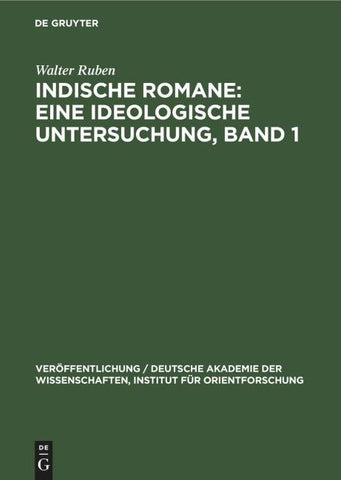 Einige Romane Bankim Chatterjees und Rabindranath Tagores