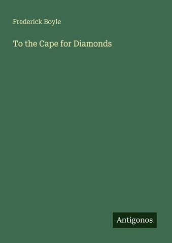 To the Cape for Diamonds