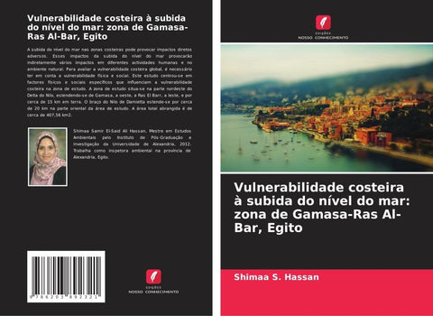 Vulnerabilidade costeira à subida do nível do mar: zona de Gamasa-Ras Al-Bar, Egito