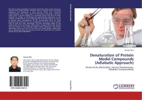Denaturation of Protein Model Compounds (Adiabatic Approach)