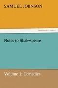 Notes to Shakespeare