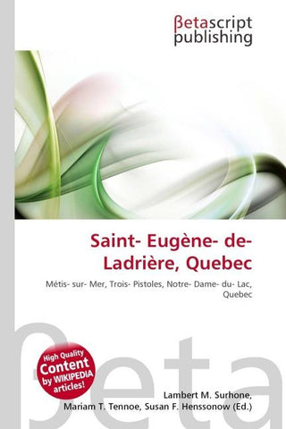 Saint- Eugène- de- Ladrière, Quebec