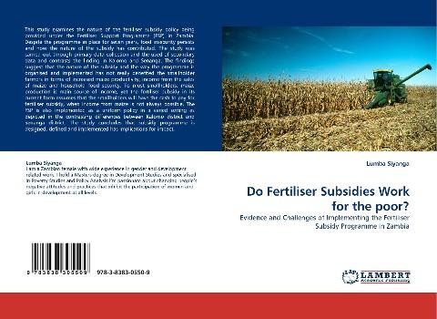 Do Fertiliser Subsidies Work for the poor?