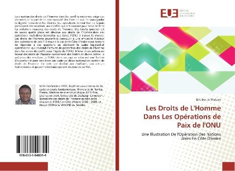 Les Droits de L'Homme Dans Les Opérations de Paix de l'ONU