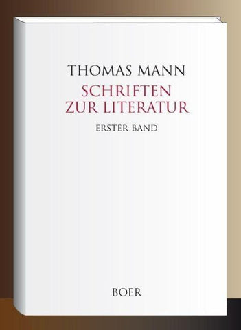 Schriften zur Literatur Band 1