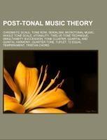 Post-tonal music theory