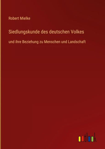 Siedlungskunde des deutschen Volkes