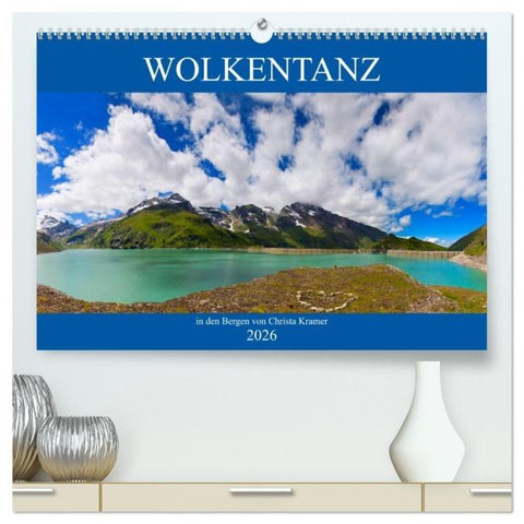 Wolkentanz (hochwertiger Premium Wandkalender 2026 DIN A2 quer), Kunstdruck in Hochglanz