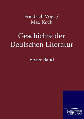 Geschichte der Deutschen Literatur