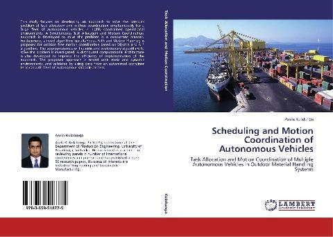 Scheduling and Motion Coordination of Autonomous Vehicles