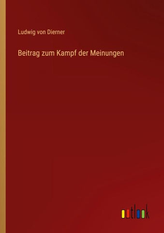 Beitrag zum Kampf der Meinungen