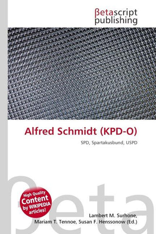 Alfred Schmidt (KPD-O)