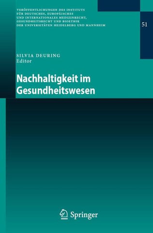 Nachhaltigkeit im Gesundheitswesen