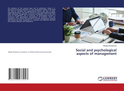 Social and psychological aspects of management