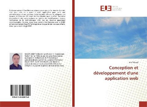 Conception et développement d'une application web