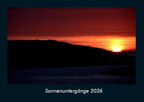 Sonnenuntergänge 2026 Fotokalender DIN A4