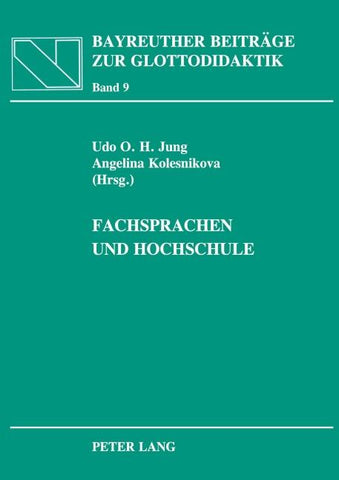 Fachsprachen und Hochschule
