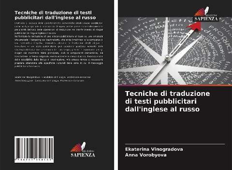 Tecniche di traduzione di testi pubblicitari dall'inglese al russo