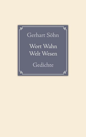 Wort Wahn Welt Wesen