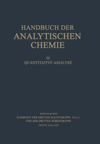 Elemente der Dritten Hauptgruppe Teil II und der Dritten Nebengruppe