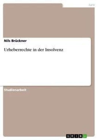 Urheberrechte in der Insolvenz