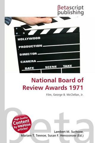 National Board of Review Awards 1971