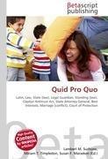 Quid Pro Quo