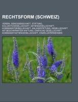 Rechtsform (Schweiz)