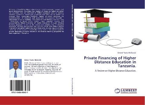 Private Financing of Higher Distance Education in Tanzania.