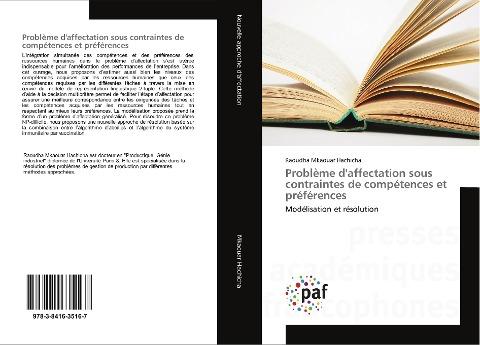 Problème d'affectation sous contraintes de compétences et préférences