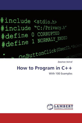 How to Program in C++