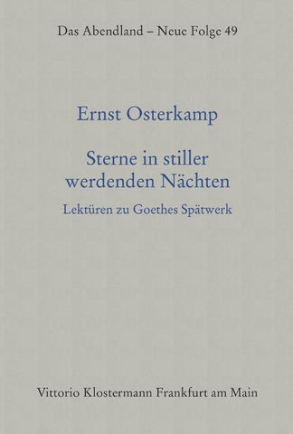 Sterne in stiller werdenden Nächten