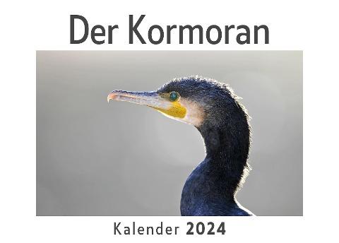Der Kormoran  (Wandkalender 2024, Kalender DIN A4 quer, Monatskalender im Querformat mit Kalendarium, Das perfekte Geschenk)