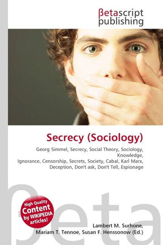 Secrecy (Sociology)