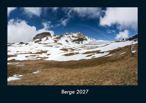 Berge 2027 Fotokalender DIN A4