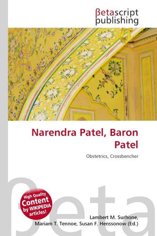 Narendra Patel, Baron Patel