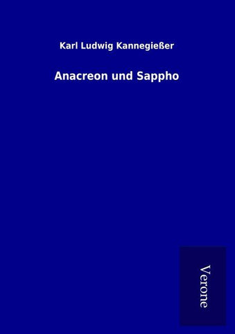 Anacreon und Sappho