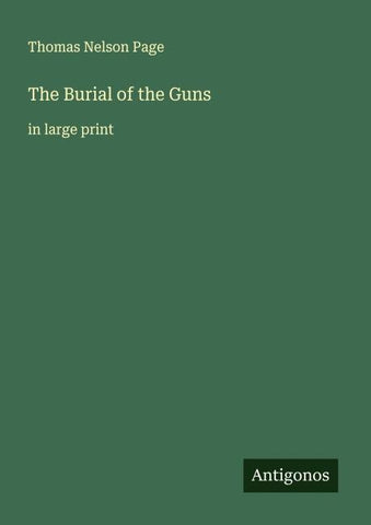 The Burial of the Guns