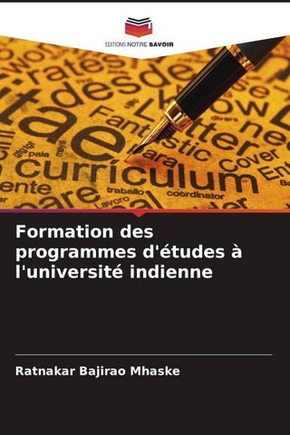 Formation des programmes d'études à l'université indienne