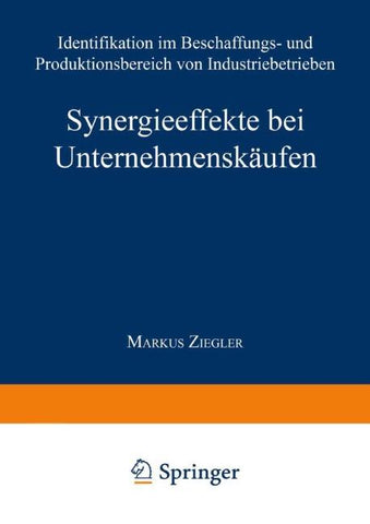 Synergieeffekte bei Unternehmenskäufen