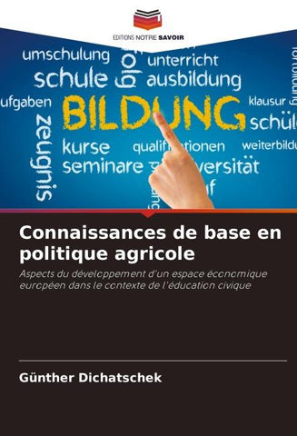 Connaissances de base en politique agricole
