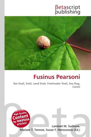 Fusinus Pearsoni