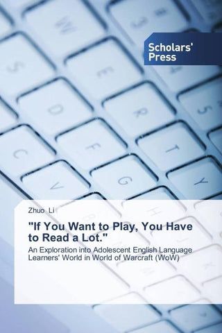 "If You Want to Play, You Have to Read a Lot."