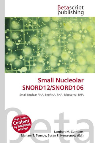 Small Nucleolar SNORD12/SNORD106