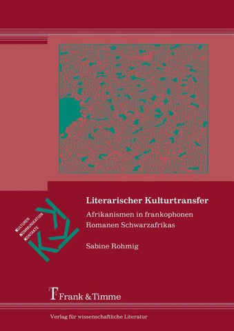 Literarischer Kulturtransfer