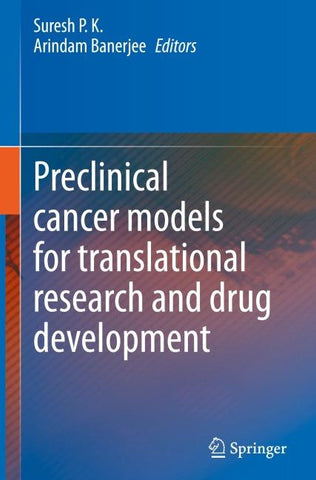 Preclinical cancer models for translational research and drug development