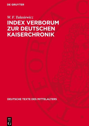 Index Verborum zur Deutschen Kaiserchronik