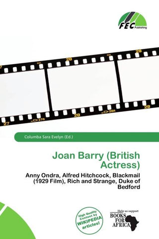 Joan Barry (British Actress)